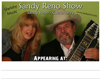 Sandy Reno Show with Cactus Jerry